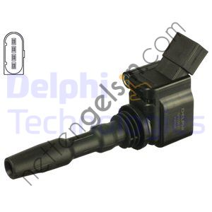 DELPHI GN10631-12B1 ATESLEME BOBINI A1 A3 Q3 CADDY CC GOLF VII JETTA PASSAT TIGUAN ALHAMBRA IBIZA LEON TOLEDO OCTAVIA RAPID SUPERB YETI  VW-AUDI-SEAT-SKODA BİNEK ATEŞLEME BOBİNİ