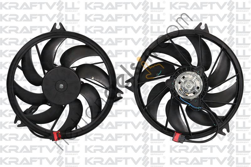 KRAFTVOLL 08120018 FAN MOTORU P206 1,1 / 1,4 8V / 1,6 8V AC 200W 99> KLIMALI  PEUGEOT-CITROEN BİNEK FAN MOTORU