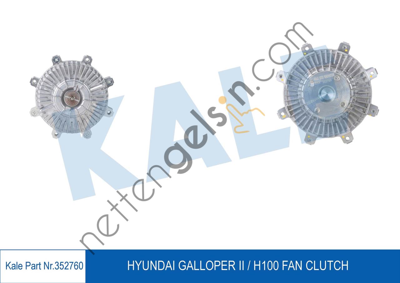 KALE 352760 RADYATOR FAN TERMIGI H100 MINIBUS 94>05 H100 KAMYONET 97>04  HYUNDAI BİNEK FAN TERMİĞİ