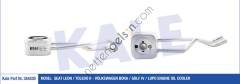 KALE 344430 YAG SOGUTUCU BORULU GOLF IV 98>06 BORA 99>05 LEON 00>06 TOLEDO 99>04 AZD BCB ATN AUS AZD  VW-AUDI-SEAT-SKODA BİNEK MOTOR YAĞ SOĞUTUCU