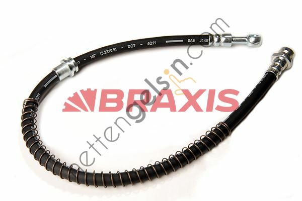 BRAXIS AH0274 FREN HORTUMU ON SOL SAG GALANT 96-04  MITSUBISHI BİNEK FREN HORTUMU