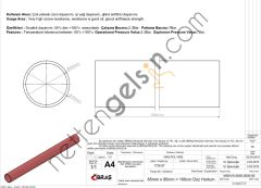 IBRAS 65775 4 KAT POLYESTERLI SILIKON 85mm DUZ HORTUM 1 MT  GENEL BİNEK RULO HORTUM