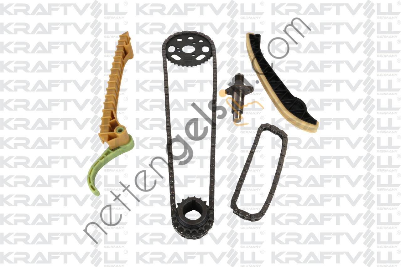 KRAFTVOLL 12100023 EKSANTRIK ZINCIR SETI (M166, DISLILER, POMPA ZINCIRI) A-CLASS W168 97>04 VANEO 414 02>05  MERCEDES BİNEK