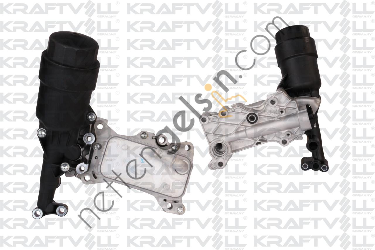 KRAFTVOLL 08090072 YAG SOGUTUCUSU (OM651, KOMPLE) W204 07>14 C218 11>17 W212 09>15 C207 10>16 W221 06>13 W639 03> SPRINTER 906 09>  MERCEDES BİNEK YAĞ FİLTRE KÜTÜĞÜ