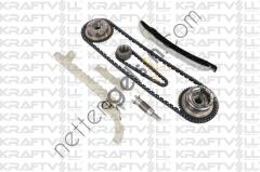KRAFTVOLL 12100033 EKSANTRIK ZINCIR SETI (M133, M270, M274) W176 12>18 W246 11>18 W204 08>14 W205 14> W213 16>  MERCEDES BİNEK MOTOR ZINCIR SETI