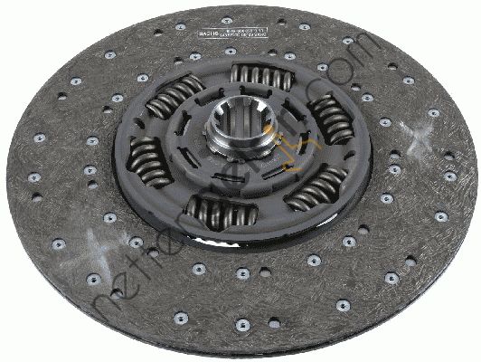 SACHS 1878 004 832 DEBRIYAJ BALATASI OYNAR 430 MM RENAULT TRUCK PREMIUM MAN TGA 18410-430-460 MERCEDES 304-403 DAF XF FORD CARGO 1838-3235 GENIS GOBEK 1838-3235  RENAULT AĞIR VASITA DEBRİYAJ BALATASI