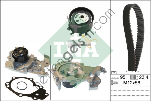 INA 530019530 TRIGER EKSANTRIK SETI DEVIRDAIMLI CLIO II III KANGOO MODUS TWINGO KUBISTAR 1.2 16V  RENAULT BİNEK TRİGER SETİ