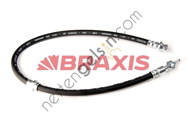 BRAXIS AH0288 FREN HORTUMU ON NISSAN MICRA 03-> NOTE 06->  NISSAN BİNEK FREN HORTUMU