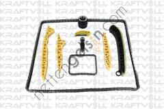 KRAFTVOLL 12100031 EKSANTRIK ZINCIR SETI (M272, M273) W204 07>14 W211 05>08 W164 05>11 W221 05>13  MERCEDES BİNEK MOTOR ZINCIR SETI