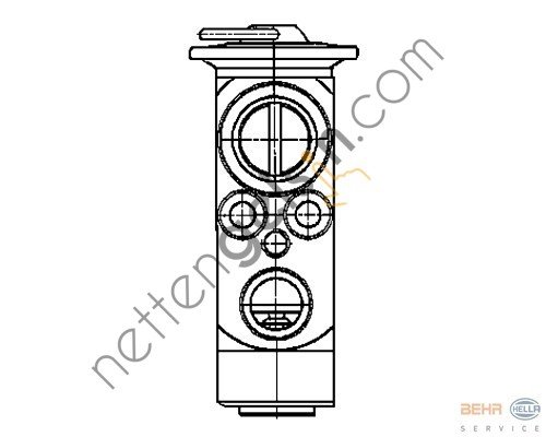 BEHR AVE100000P KLİMA VALFİ 203/220/639(AVE100000P) A2208300384 MERCEDES