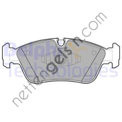 DELPHI LP1925 ON FREN BALATASI E87 BMW 1 118I/120I/120D 09/04->  BMW BİNEK FREN BALATASI