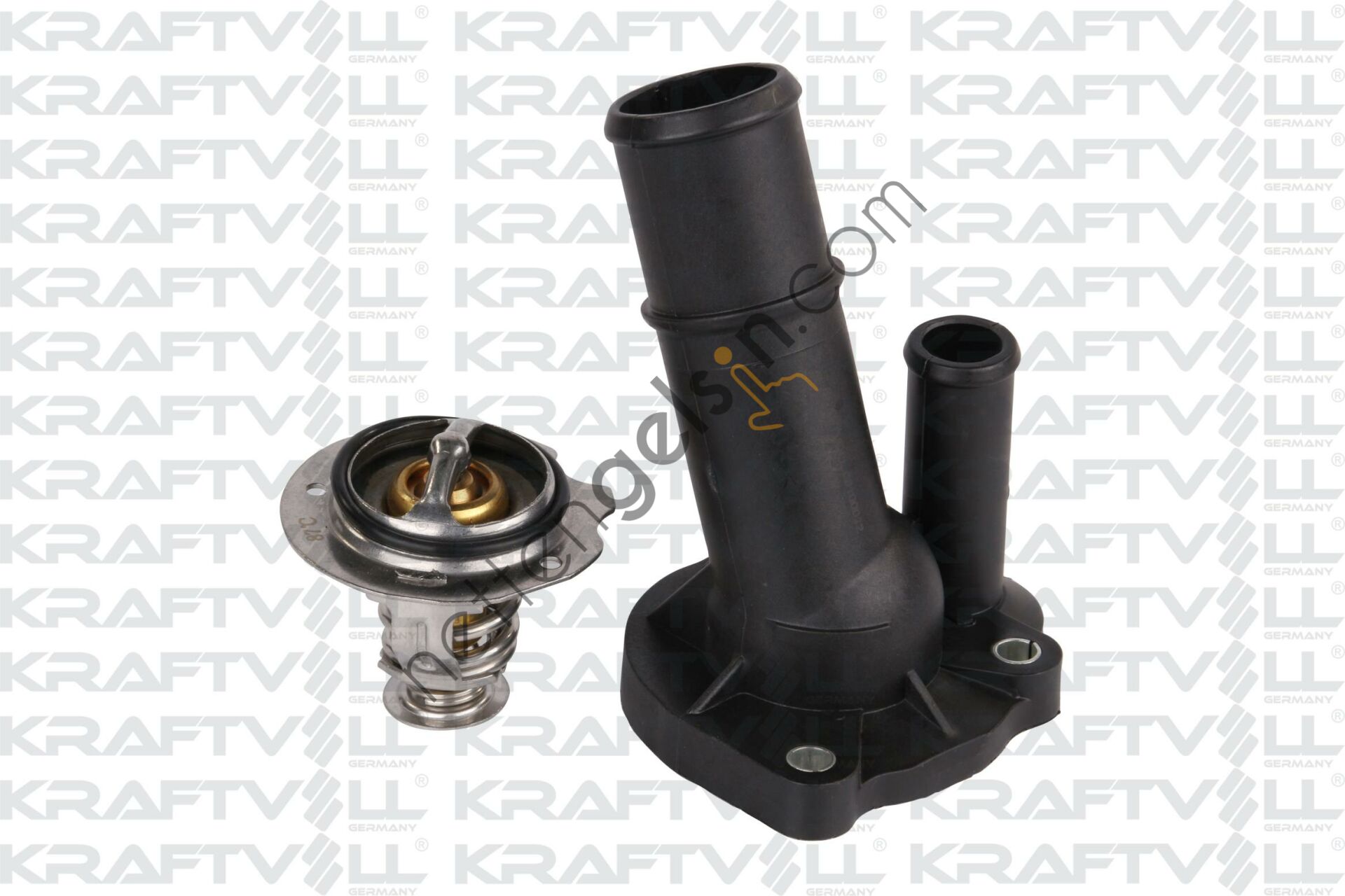 KRAFTVOLL 08100012 TERMOSTAT KOMPLE FOCUS 1.6 ZETEC S 04>  FORD BİNEK TERMOSTAT