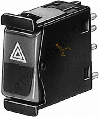HELLA 6HH003631021 FLAŞÖR DÜĞMESİ 201 KASA KALIN TİP A0008209010 MERCEDES