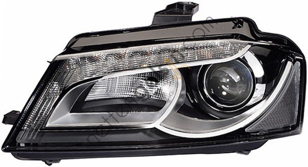HELLA 1EL009648401 FAR KOMPLE VW A3 09> LED+MERCEKLİ XENON SAĞ 8P0941030BE AUDI