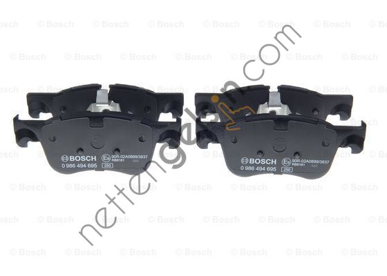 BOSCH 0986494695 ON FREN BALATASI C4 PICASSO 2013>  PEUGEOT-CITROEN BİNEK FREN BALATASI