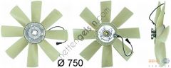BEHR CFF441000P FAN KOMPLE VOLVO FH-FM SERİ >ELEK(CFF441000P) 20450240 VOLVO