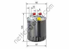 BOSCH F026402065 YAKIT FILTRESI W204 07>14 W212 09>16 X204 08>15 W164 05>11  MERCEDES BİNEK YAKIT FİLTRESİ