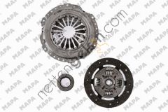 MAPA 006190200 DEBRİYAJ SETİ OPEL CORSA B/COMBO B X15DT-X17DT 1606961 OPEL