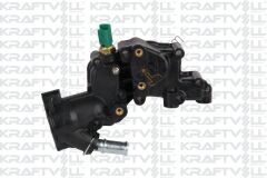 KRAFTVOLL 08100076 TERMOSTAT GOVDESI BAGLANTI 106 PARTNER BERLINGO SAXO XSARA 306 206 206+T3E 207 BIPPER C2 C3 C3 II  PEUGEOT-CITROEN BİNEK TERMOSTAT
