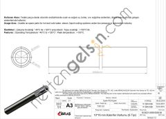 IBRAS 66113 KALORIFER HORTUMU 10mm x 17mm (1 MT) 65501 25 / 64 INC EPDM / EPDM  GENEL BİNEK RULO HORTUM