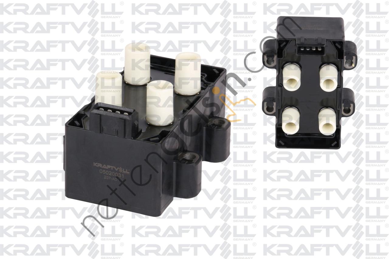 KRAFTVOLL 05020031 ATESLEME BOBINI CLIO I 1,2,CLIO II 1,1 1,2 2,0 LAGUNA II 2,0 MEGANE I 2,0 TWINGO I,II 1,2  RENAULT BİNEK ATEŞLEME BOBİNİ