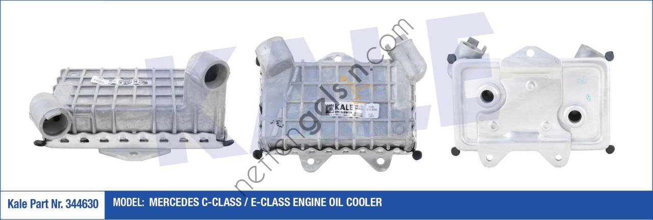 KALE 344630 YAG SOGUTUCUSU (OM604, OM605, OM606) W202 96>00 W124 93>95 W210 96>02  MERCEDES BİNEK MOTOR YAĞ SOĞUTUCU