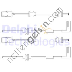 DELPHI LZ0148 ON FREN BALATA IKAZ SENSORU VECTRA B  OPEL BİNEK FREN BALATA FISI