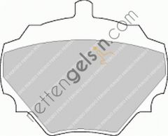 FERODO FDB844 FREN BALATASI ARKA RANGE ROVER CLASSIC 92-94 DISCOVERY 1 89-98  LAND ROVER BİNEK FREN BALATASI