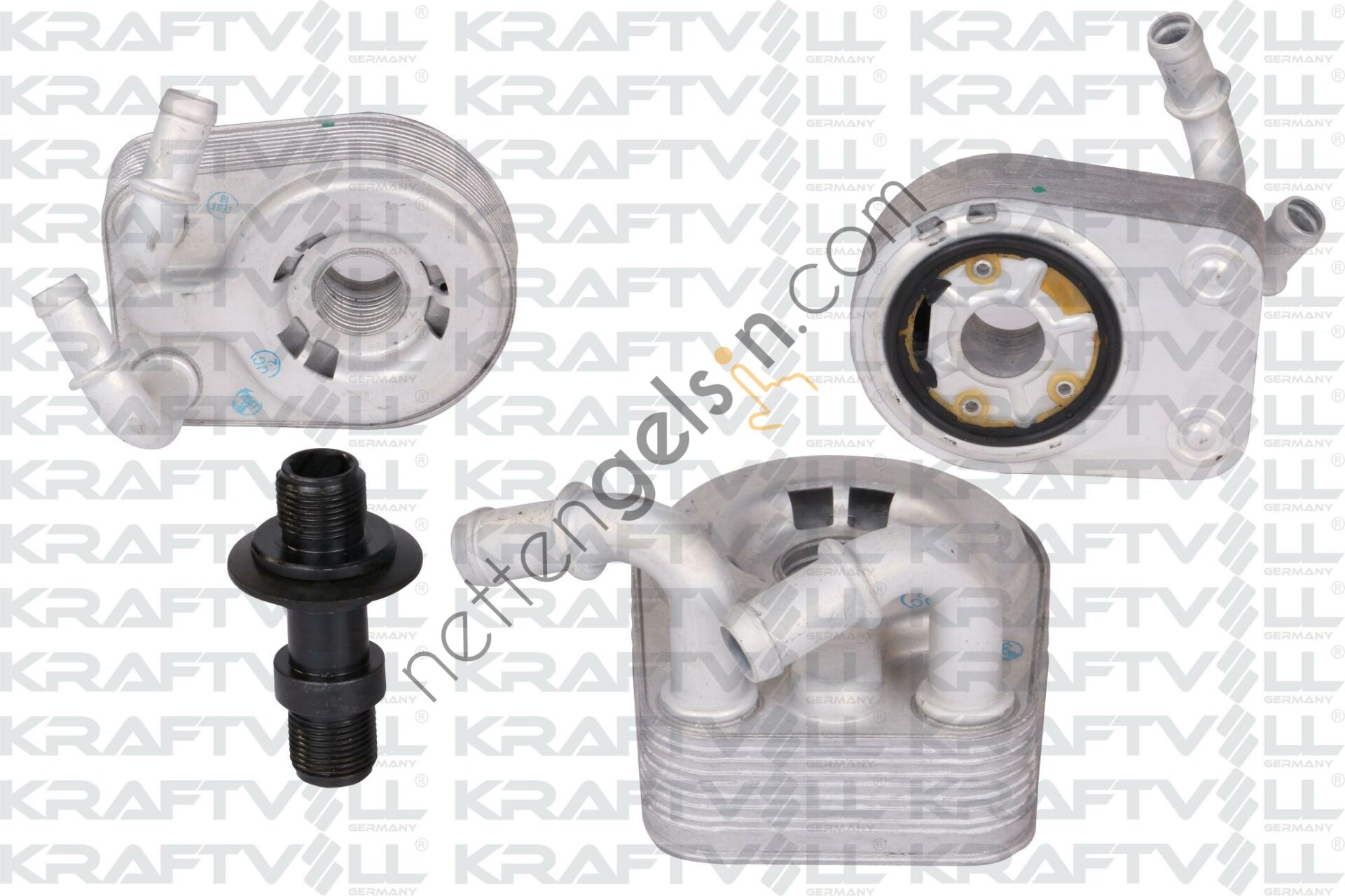 KRAFTVOLL 08090141 YAG SOGUTUCU ALFA 147 156 BRAVO II DOBLO MAREA MULTIPLA STILO 1.9JTD  FIAT BİNEK MOTOR YAĞ SOĞUTUCU