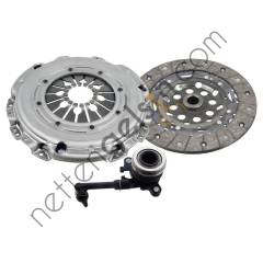 BLUEPRINT ADR163027 DEBRIYAJ SETI (BASKI+DISK+RULMAN) MEGANE II SCENIC II 1,9 DCI 2,0 F9Q MOTOR NISSAN PRIMERA 1,9DCI 2002> BM0M CM0M F9Q 808V SANZIMAN ND0008  RENAULT BİNEK DEBRİYAJ SETİ