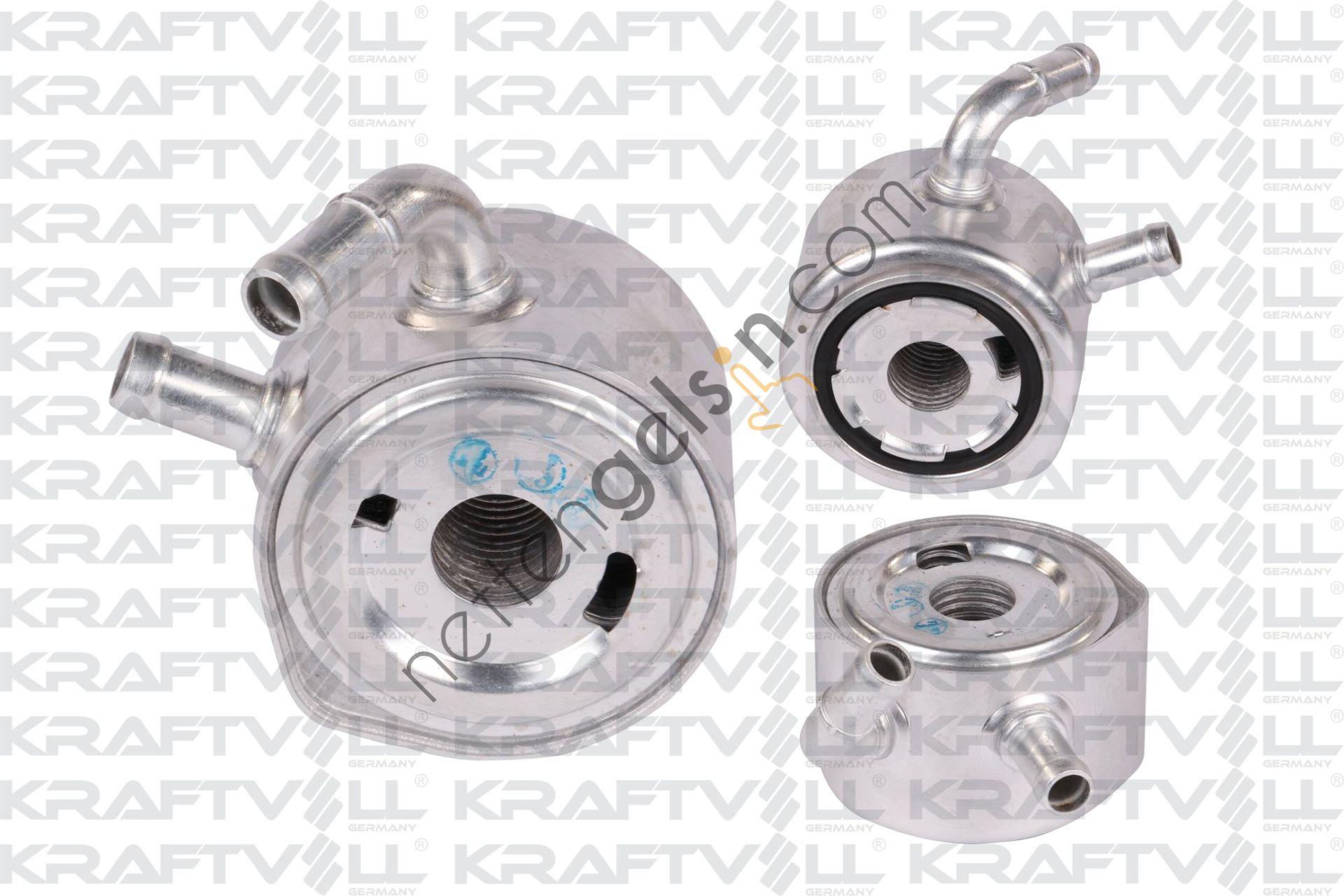 KRAFTVOLL 08090107 YAG SOGUTUCU KANGOO CLIO MEGANE 1,5DCI K9K  RENAULT BİNEK MOTOR YAĞ SOĞUTUCU