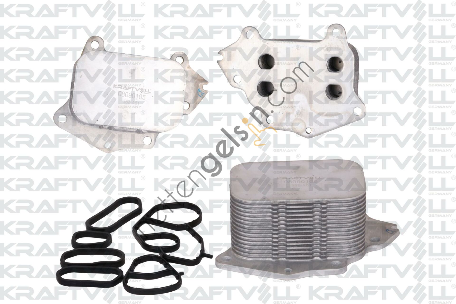 KRAFTVOLL 08090105 YAG SOGUTUCUSU 107 206 307 C1 C2 C3 DV4 1.4HDI 307 407 PARTNER II BERLINGO II 1.6HDI FIESTA FUSION 1  FORD BİNEK MOTOR YAĞ SOĞUTUCU