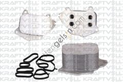 KRAFTVOLL 08090105 YAG SOGUTUCUSU 107 206 307 C1 C2 C3 DV4 1.4HDI 307 407 PARTNER II BERLINGO II 1.6HDI FIESTA FUSION 1  FORD BİNEK MOTOR YAĞ SOĞUTUCU