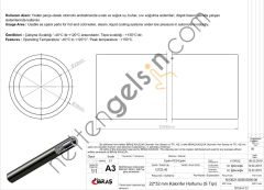IBRAS 66133 KALORIFER HORTUMU 22mm x 32mm (1 MT) 65506 7 / 18 INC EPDM / EPDM  GENEL BİNEK KALORIFER SU HORTUMU