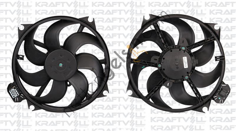 KRAFTVOLL 08120037 FAN MOTORU RENAULT MEGANE III 08> MEGANE III HB K4M 370W GRANDTOUR SW  RENAULT BİNEK FAN MOTORU