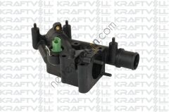 KRAFTVOLL 08100091 TERMOSTAT GOVDESI KOMPLE TERMOSTATSIZ C4 C4 PICASSO C5 II C5 III 307 406 YM P38 407 EW7A 1.8 16V  PEUGEOT-CITROEN BİNEK TERMOSTAT