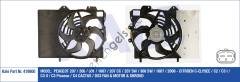 KALE 419800 FAN MOTORU (320W) P207 P208 P2008 P301 C2 C3 C3 II C3 III C3 PICASSO C4 CACTUS C ELYSEE DS3 EP6 1,6 BVA  PEUGEOT-CITROEN BİNEK FAN MOTORU