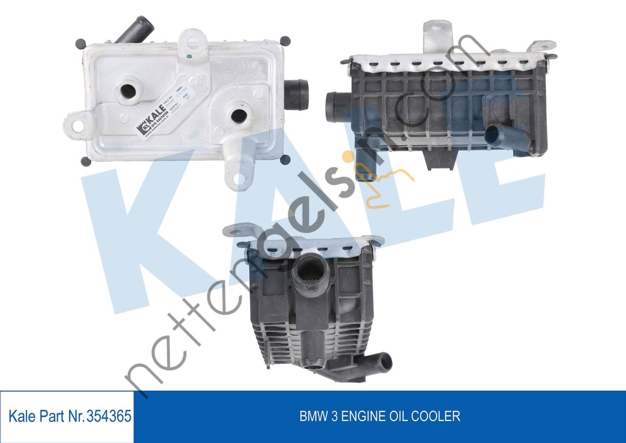 KALE 354365 YAG SOGUTUCUSU BMW M41 E36 3.18 TDS  BMW BİNEK MOTOR YAĞ SOĞUTUCU