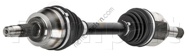 FORMPART 14380125/S AKS SOL KOMPLE BIPPER NEMO 1,3HDI 2010> FIORINO 1,3JTD EURO5 13> (DIS FREZE: 25, IC FREZE: 24, UZU  PEUGEOT-CITROEN BİNEK AKS MİLİ