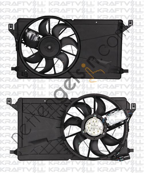 KRAFTVOLL 08120049 FAN MOTORU DAVLUMBAZLI (+AC) CMAX 07 /> FOCUS II CMAX 03>07 FOCUS II 04 /> VOLVO C30 S40 II V50 1,6TDCI 03 />  FORD BİNEK FAN MOTORU