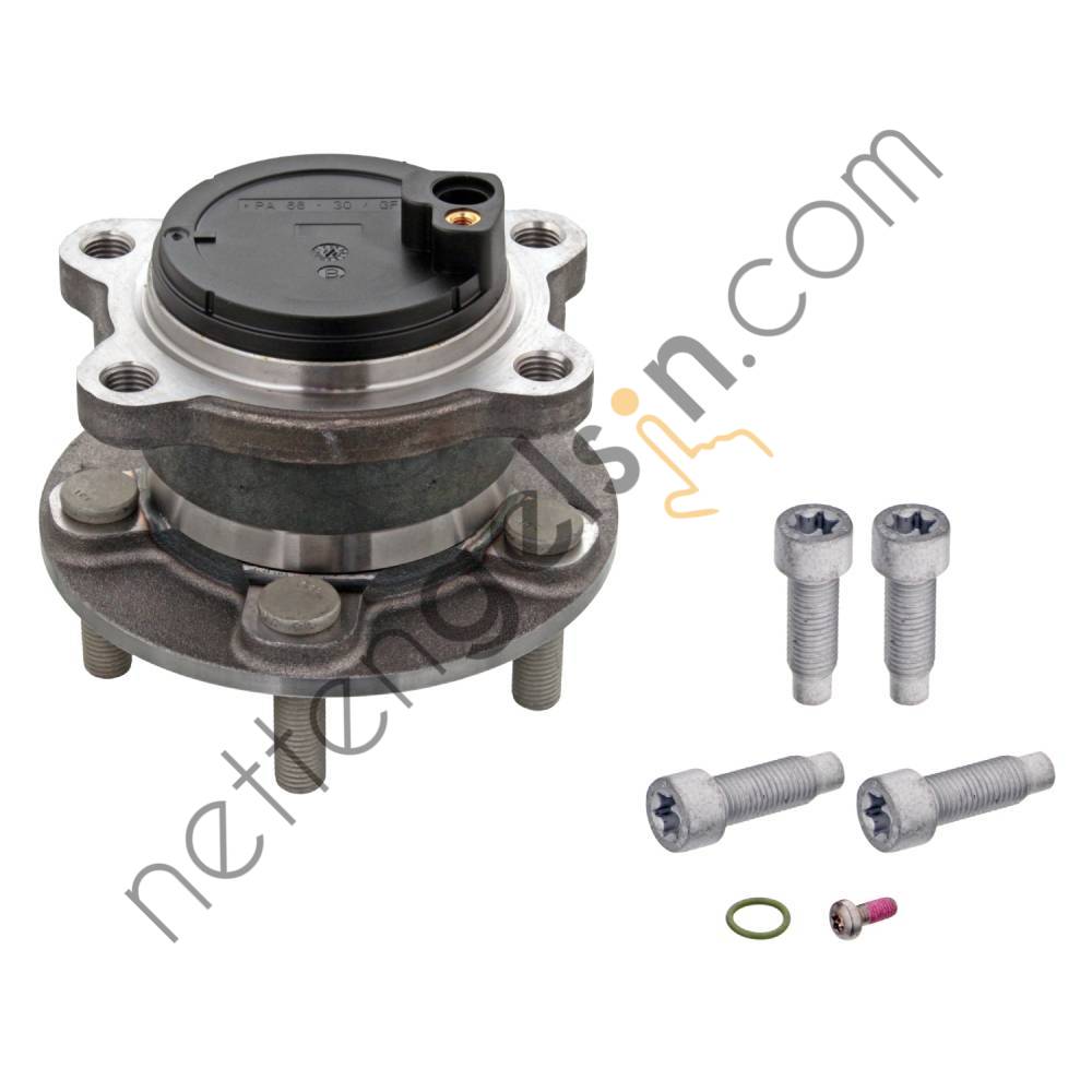 SWAG 55102787 TEKERLEK RULMANI TAKIMI TEKERLEK POYRASI, ABS PALS HALKASI VE MONTAJ MALZEMESI ILE VOLVO PKW  VOLVO BİNEK TEKER PORYASI