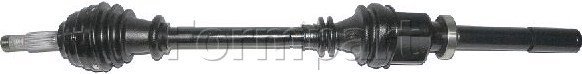 FORMPART 22380170/S BVA KOMPLE AKS, ÖN SAGMEGANE II 03 - 12RH 1.6i 16v- A.T 23X23X49X800 mm 1.6 16 V Pair:22380169  RENAULT BİNEK AKS MİLİ