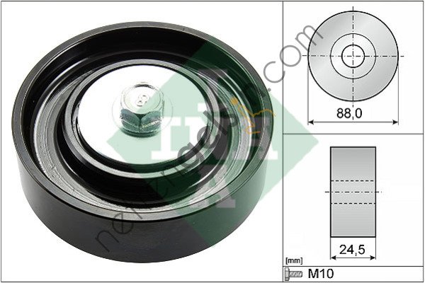 INA 532083510 ALTERNATOR GERGI RULMANI TOYOTA YARIS 1.0 1.3 2003-2010  TOYOTA BİNEK ALTERNATÖR GERGİ RULMANI