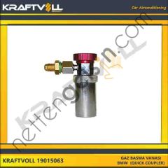 KRAFTVOLL 19015063 GAZ BASMA VANASI BMW (QUICK COUPLER)  GENEL BİNEK KLIMA SISTEM ÜRÜNLERI