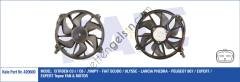 KALE 420600 FAN MOTORU SOL C5 EM C8 P807 EXPERT III JUMPY III 1,6 HDI 2,0 HDI 370W  PEUGEOT-CITROEN BİNEK