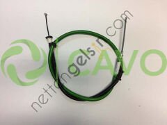 CAVO IT4502 681 EL FREN TELI ARKA SOL NEMO-BIPPER-FIORINO 1677/1402MM 07->  PEUGEOT-CITROEN BİNEK EL FREN HALATI