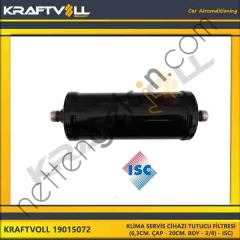 KRAFTVOLL 19015072 KLIMA SERVIS CIHAZI TUTUCU FILTRESI - (6,3CM. ÇAP - 20CM. BOY - 3/8) - ISC MARKA CIHAZLAR  GENEL BİNEK KLIMA SISTEM ÜRÜNLERI