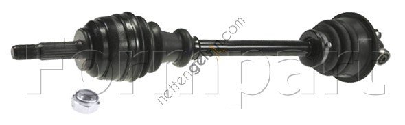 FORMPART 22380211/S ON AKS KOMPLE SOL CLIO 1,1-1,2-1,4-1,7-1,9D 91=>98  RENAULT BİNEK AKS MİLİ