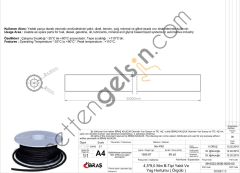 IBRAS 68115 4.5mm x 9.0mm UNIVERSAL YAKIT HORTUMU ( MAKARALI ) B TIPI  GENEL BİNEK RULO HORTUM