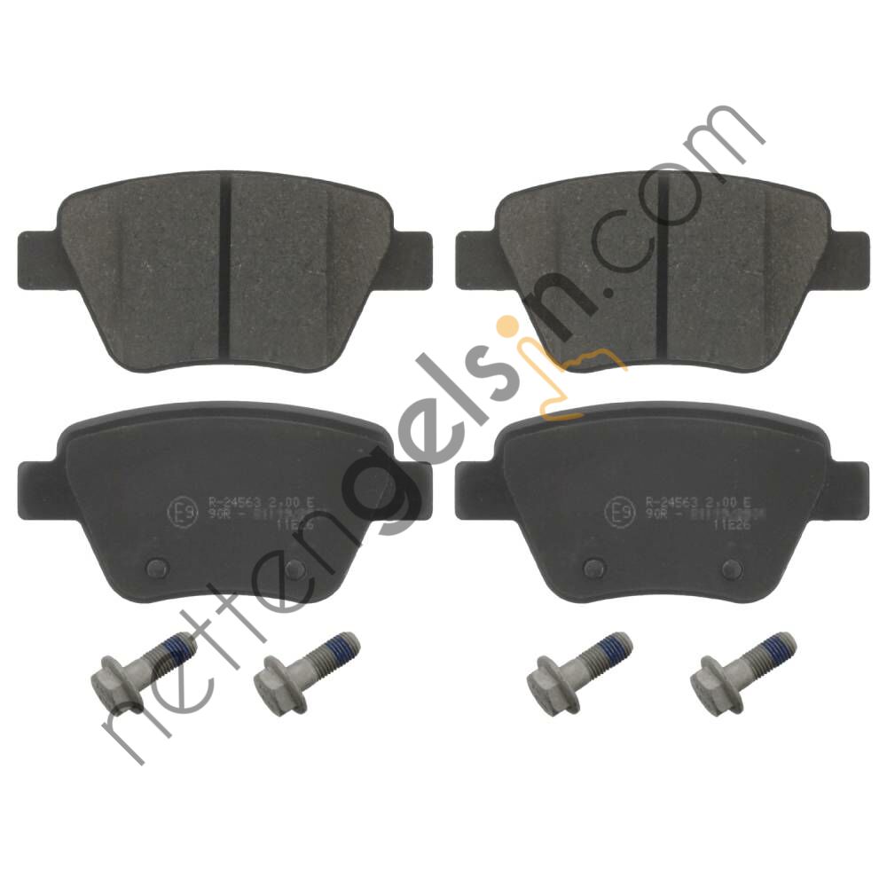 FEBI 16797 ARKA FREN BALATASI LEON CADDY OCTAVIA 1,4TSI / 1,6 / 1,8TSI / 1,9TDI / 2,0 09 / 04> 2K5698451 (BOSCH 0986TB3114 EŞDEĞERİ) VW-AUDI-SEAT-SKODA BİNEK FREN BALATASI (ARKA)